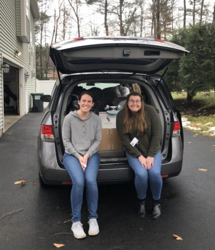 A Van Full of Christmas Gifts from Empty Stocking Project