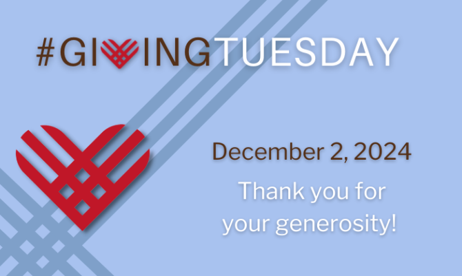 GivingTuesday celebrates the charitable season and the impact of generosity! Be the good in the world by giving today! Thank you!